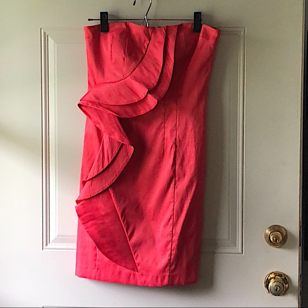 Jessica Simpson pink/coral dress